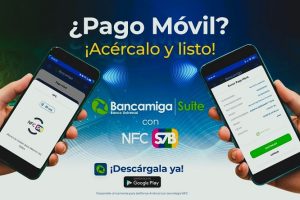 Bancamiga impulsa pagos móviles con NFC en alianza con Suiche 7B - FOTO