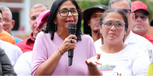 Delcy Rodríguez asegura que Maduro es inocente y que Venezuela no es un país de narcotraficantes