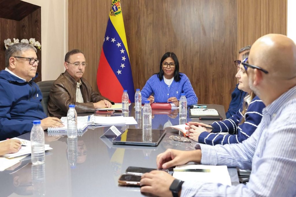 Delcy Rodríguez activa plan de ahorro eléctrico ante ciclo de calor extremo