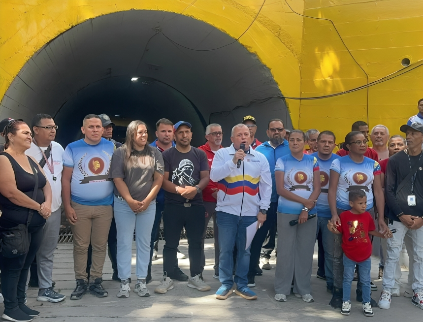 En 83% avanzan obras en el túnel de El Limón