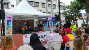 Filven Trujillo bajó el telón entre poemas bailes y música campesina