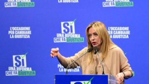 Referéndum a la reforma judicial de Meloni