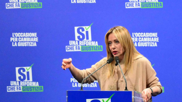 Referéndum a la reforma judicial de Meloni