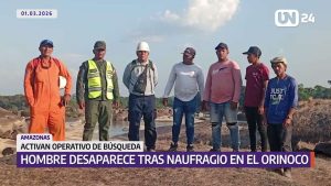 Hombre desaparece tras ser arrastrado por el río Orinoco