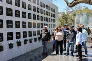 Homenaje a los caídos el 3 de enero