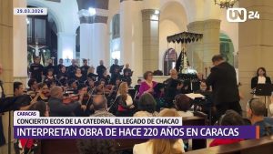 Interpretan obra de hace 220 años en la Catedral de Caracas