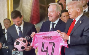 Jorge Mas el hijo de cubano anti castrista dueño del Inter Miami y responsable del encuentro entre Messi y Trump