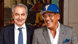 Jorge Rodríguez dijo que Rodríguez Zapatero es un 'campeón de la paz'