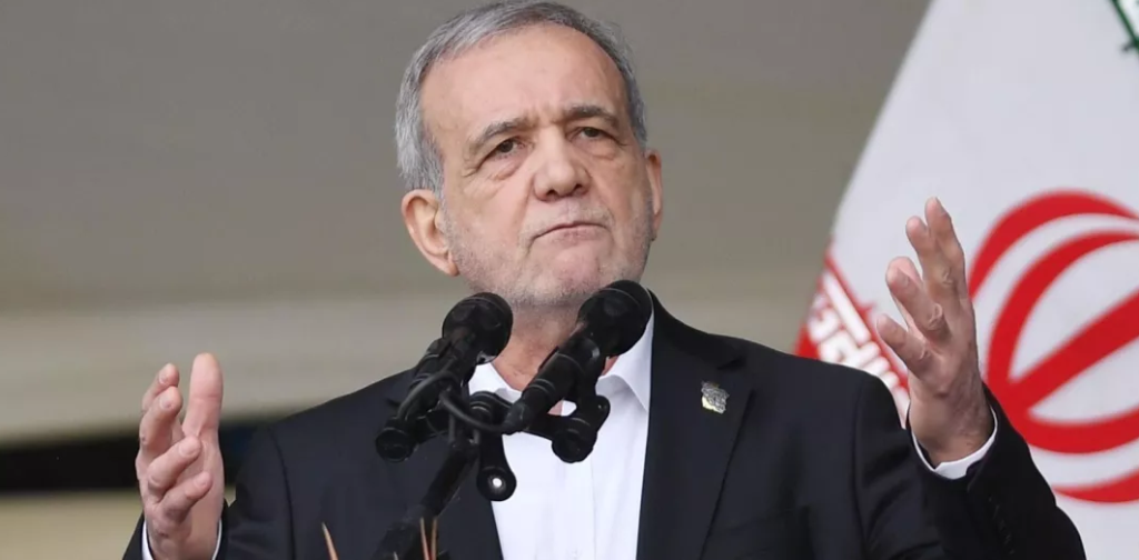 El presidente de Irán Masud Pezeshkian rompió su silencio este domingo