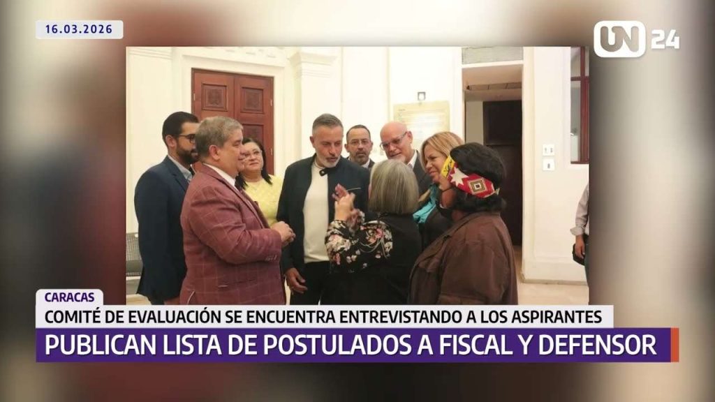 Presentan lista de postulados al cargo de Fiscal y Defensor