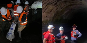 Rescataron a ocho trabajadores atrapados en el acueducto Turimiquire en Sucre