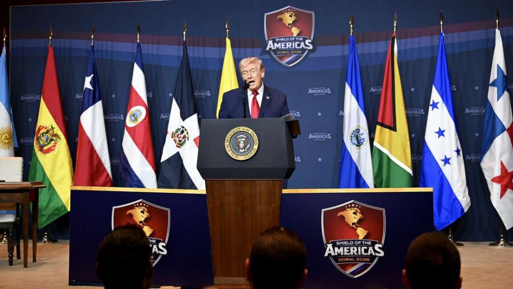 Trump busca erradicar carteles de la droga con "coalición" regional