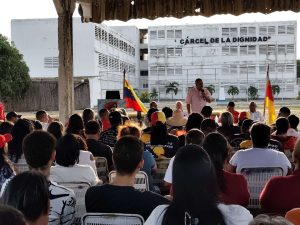 Tuyeros conmemoraron 32 años de la liberación de Hugo Chávez