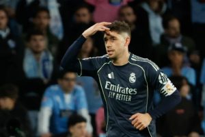 Real Madrid salva la jornada con gol a último minuto de Federico Valverde