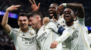 Valverde con trío de goles en triunfo del Real Madrid