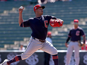 Yorman Gómez lució con los prospectos de Cleveland