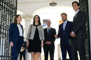 se reunieron con empresas británicas en el país