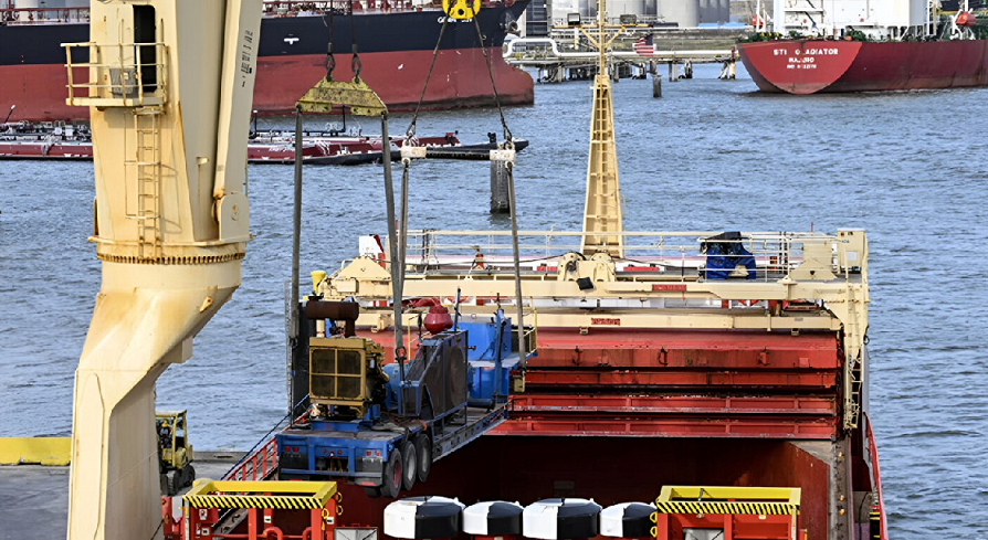 El puerto de Houston se activa con envíos de insumos petroleros a Venezuela