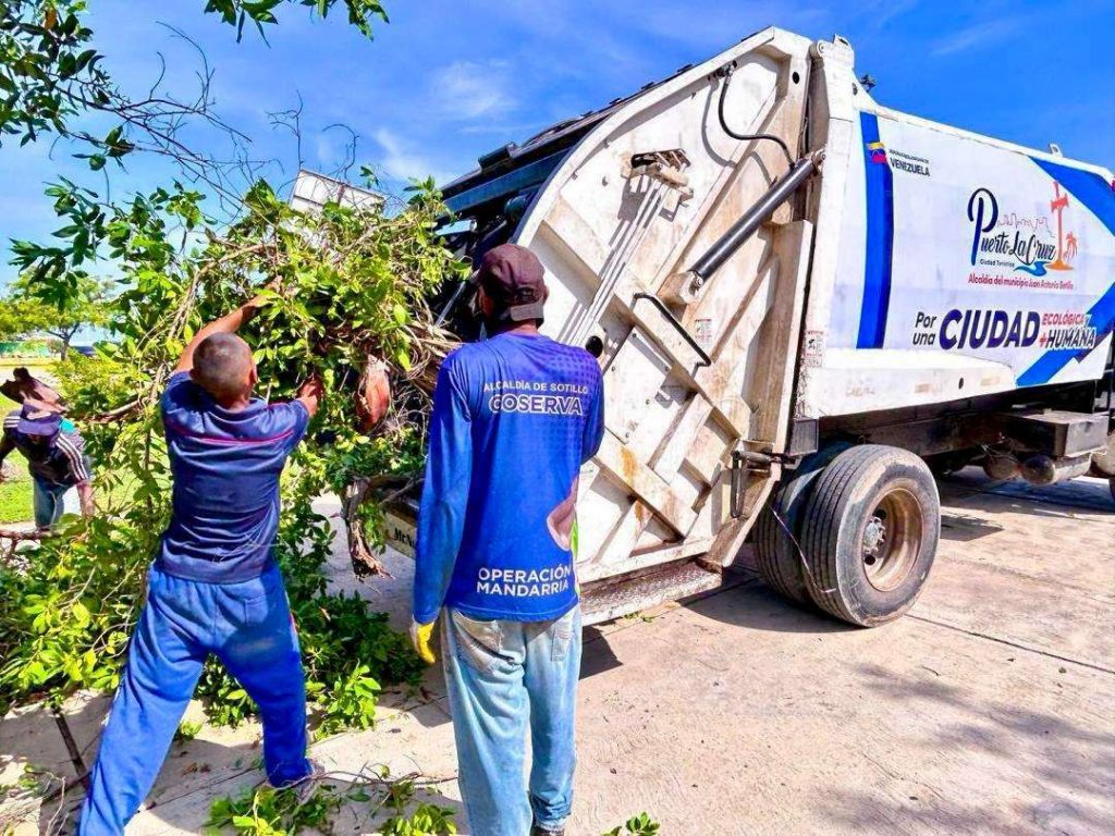 Activan plan integral para la recolección de desechos en Puerto La Cruz
