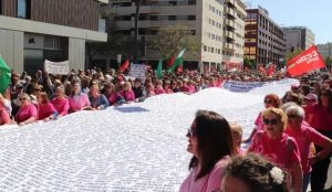 Andalucía se moviliza masivamente en defensa de la sanidad pública
