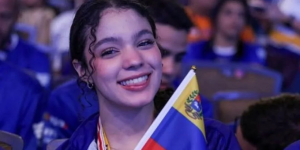 joven venezolana de 16 años gana medalla de oro en robótica