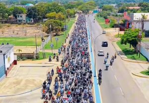 Apure se desborda en la peregrinación por una Venezuela libre y en paz