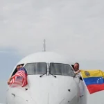 Aterriza en Venezuela el primer vuelo comercial directo de EE.UU. tras 7 años de suspensión