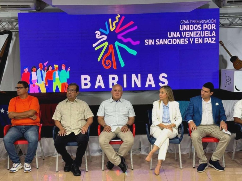 Barinas ratifica su compromiso con la paz durante la peregrinación 