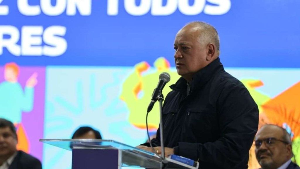 Cabello: el tema de las sanciones convoca a toda la sociedad venezolana