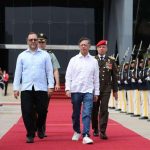 Canciller Gil despide a Gustavo Petro tras exitosa jornada de integración en Caracas