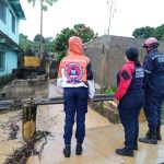 Cuerpos de prevención y seguridad en Brión atentos por las lluvias