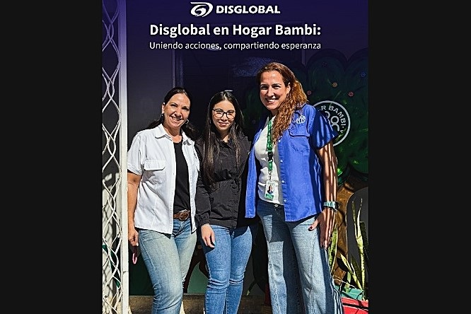 Francesco Lovaglio Tafuri y Disglobal impulsan el bienestar infantil en Hogar Bambi - FOTO