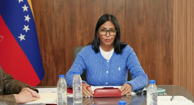 Delcy Rodríguez califica como 'paso importante' la reanudación de las relaciones entre Venezuela y el FMI