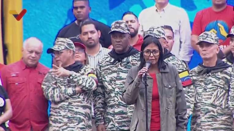 Delcy Rodríguez: al pueblo no le tembló el pulso para defender la democracia en abril de 2002