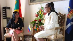 Delcy Rodríguez y la gobernadora general de Grenada ratifican sólidos lazos de hermandad