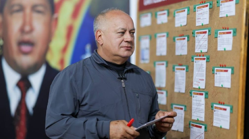 Diosdado Cabello rompió el silencio por la llegada de John Barrett, el nuevo encargado de negocios de EEUU