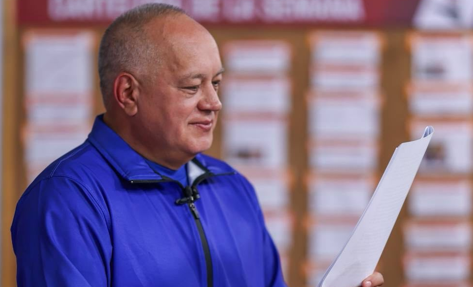 Diosdado Cabello acusa a María Corina Machado de financiar 'falsos sindicalistas' para impulsar paro nacional en Venezuela