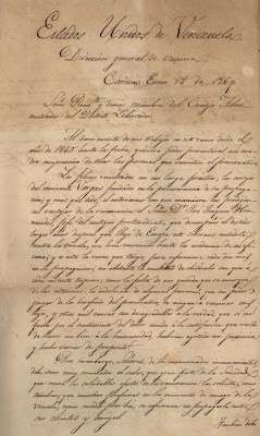 Dirección General de Vacunas (Manuscrito original, 1869)