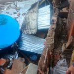 Falla de tanque de agua ocasiona colapso estructural en San Agustín