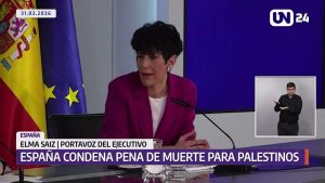 Gobierno de España condena pena de muerte para palestinos