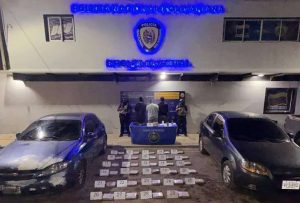 Incautan 32 kilos de marihuana y detiene a tres hombres en El Tigre
