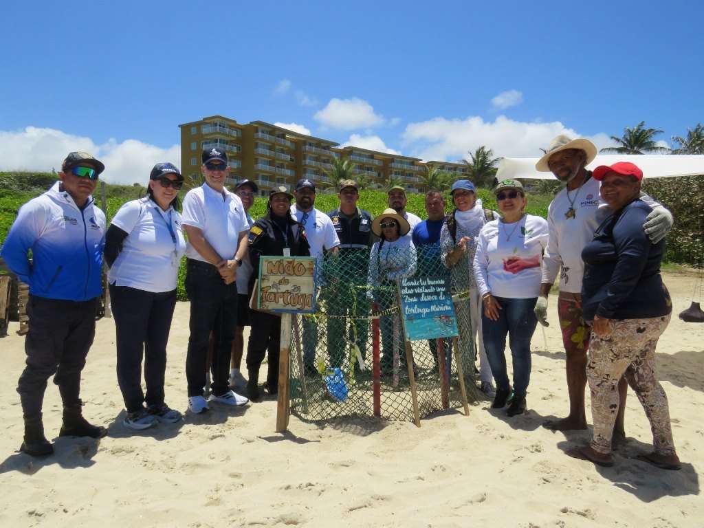 Inspeccionan viveros de tortugas marinas en playas de Nueva Esparta