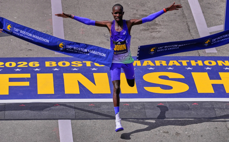 Los campeones defensores John Korir y Sharon Lokedi repiten en Boston