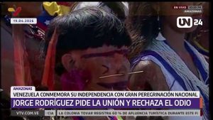 Jorge Rodríguez llama a la unidad y rechaza el odio político