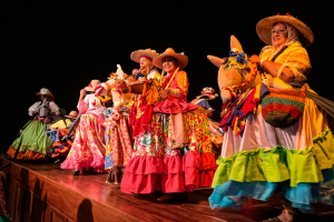 Las burriquitas llenan de color a Naguanagua