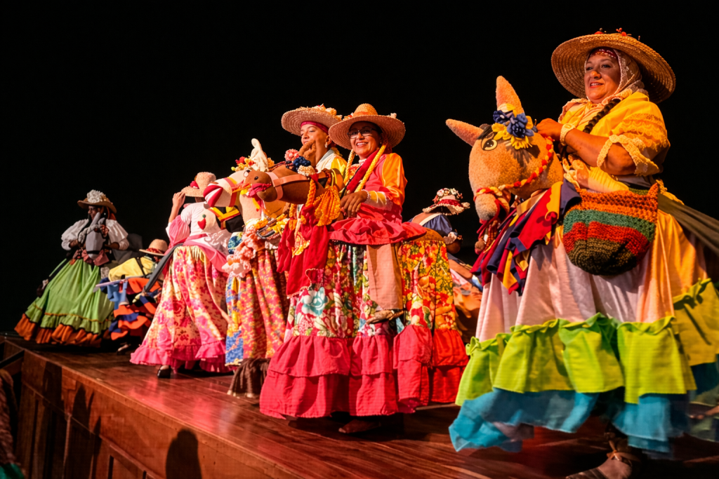 Las burriquitas llenan de color a Naguanagua
