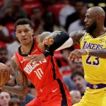 Lakers remonta y lidera la serie 3-0 ante Houston