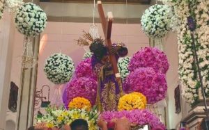 Nazareno de San Pablo llegó al altar y sale hoy a la calle