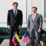 Oliver Blanco sostuvo encuentro con nuevo encargado de EEUU y llama a fortalecer el diálogo bilateral