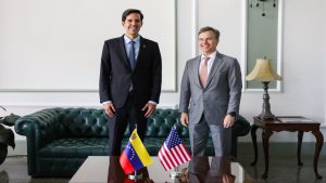 Oliver Blanco sostuvo encuentro con nuevo encargado de EEUU y llama a fortalecer el diálogo bilateral